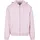 URBAN CLASSICS Fluffy Zip Cardigan Rosa M