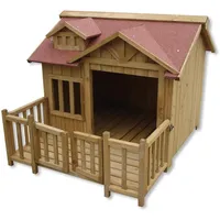 Wiltec Luxus XL Hundehütte Hundehütte