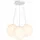 s.luce Orb Cluster 3-flg. 20 cm Rund/Glas