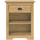vidaXL Nachtschrank BODO 53 x 38,5 x 67 cm Braun