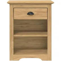 vidaXL Nachtschrank BODO 53 x 38,5 x 67 cm Braun