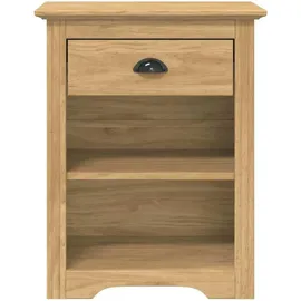 vidaXL Nachtschrank BODO 53 x 38,5 x 67 cm Braun