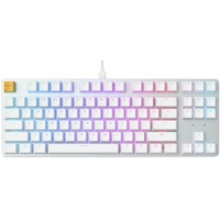 Glorious PC Gaming Race Glorious GMMK TKL White Ice Edition, ABS, weiß, Gateron BROWN, US (GLO-GMMK-TKL-BRN-W)