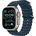 GPS + Cellular 49 mm Titangehäuse natur, Ocean Armband blau One Size