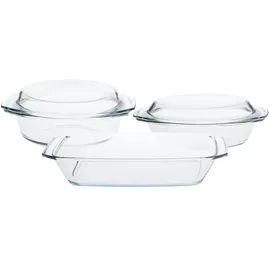 Simax Auflaufformenset 5-tlg. transparent/klar