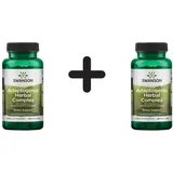 Swanson Adaptogenic Herbal Complex Rhodiola Ashwagandha Ginseng Kapseln 60 St.
