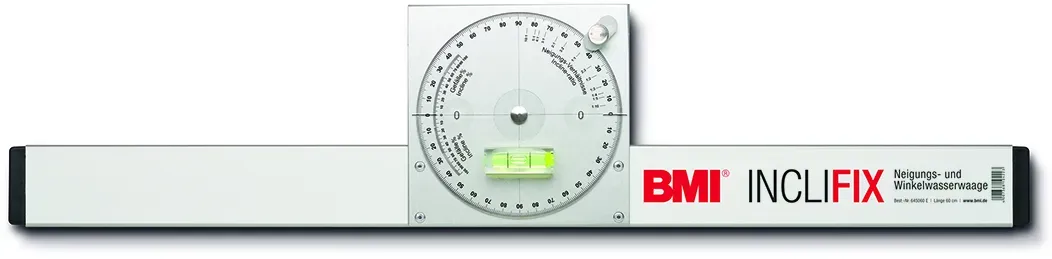 60 cm BMI Neigungswinkel-Wasserwaage INCLIFIX Ausführung der Wasserwaage: mit Magneten