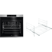 AEG BCO7881V3, Backofen (Einbaugerät, 70 l, 595 mm breit), Serie 8000 mit SteamBoost Multi-Dampfgarer (ohne Sous-vide-Garen), Dampfgarfunktion