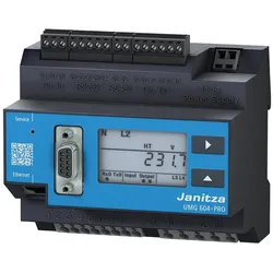  Power Quality Analyser UMG 604 E Measuring and monitoring power quality 