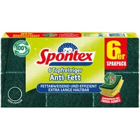 Spontex Topfreiniger Anti-Fett x6, mit Recyclingfasern