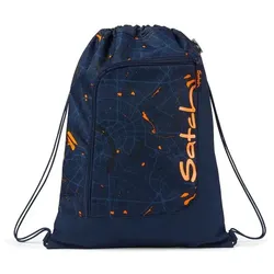 Satch Turnbeutel 44 cm dark blue orange