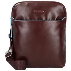 Piquadro Brief Umhängetasche Leder 26 cm dark brown