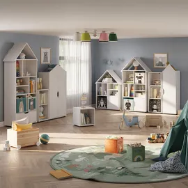 Vicco Kinderregal Estell 71 x 112,2 cm Spanplatte weiß