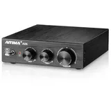 AIYIMA A06 TDA7498E 160 W * 2 (4 Ω Last) Leistungsverstärker 2.0/2.1 HiFi-Stereo-Mini-Verstärker Klasse D Integrierter Verstärker für Heim-Audio mit Bass-Höhen-Steuerung (36-V-Adapterleistung)