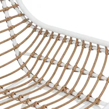 Hesperide Gartenmöbel-Duo PAOPAO 2 Plätze 0 x 0 x 0 cm Beige/Weiß