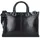 Piquadro Blue Square Slim Computer Briefcase Nero