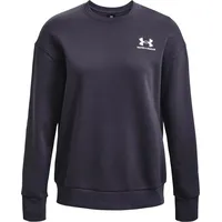 Under Armour Essential Fleece Sweatshirt Tempered Steel/Weiß S