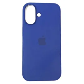 Apple iPhone 16 Silikon Case mit MagSafe ultramarin
