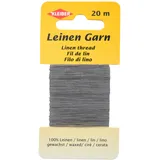 Kleiber Leinen-Garn, 20 m, dunkelgrau