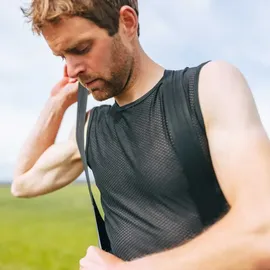 GripGrab Ultralight Mesh Ärmelloses Baselayer Schwarz S