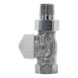 HEIMEIER Thermostatventil V-Exact II 1/2 Durchgang, vernickelt