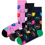 Happy Socks Unisex Socken Mixed Cat 3er Pack