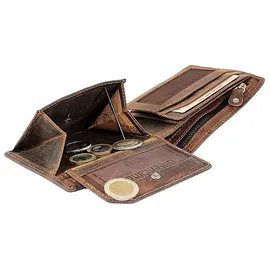 GREENLAND Nature Westcoast Geldbörse Herren braun