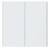 Aqara Smart Wall Switch H1 (No Neutral, Double Rocker) weiß (HomeKit)