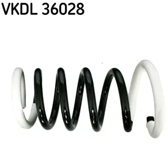 SKF Fahrwerksfeder vkdl36028 Hinterachse für Volvo
