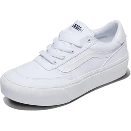 Vans Brooklyn LS Damen Plateau-Sneaker Weiß 40,5