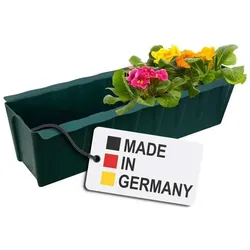BURI Paletten Blumenkasten Dunkelgrün Pflanzkasten Einsatz Europaletten Blumentopf