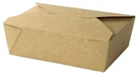 Greenbox Take away Kartonbox, braun DFC01662 , 1 Karton = 180 Stück, Fassungsvermögen: 1500 ml