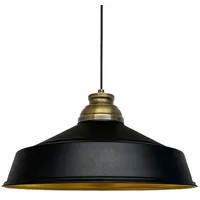 Bamyum Asletl 1-flg. Ø41 cm schwarz