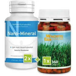 Anti-Heuschnupfen-Paket (Wachteleier + Nano Mineral)