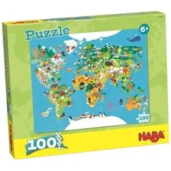 HABA 302003 Puzzle Weltkarte