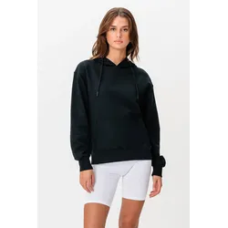Schwerer Hoodie - Schwarz - TeeShoppen
