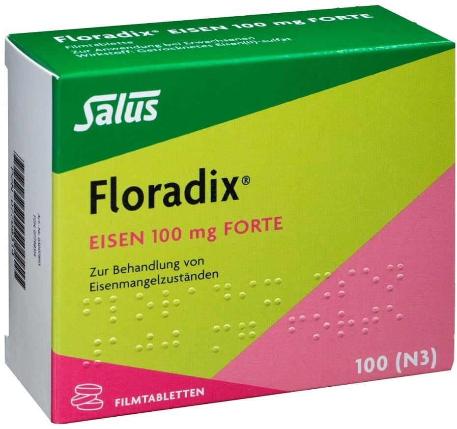 Floradix Eisen 100mg forte