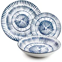 Ibili Zeeland Tafelservice 12-tlg. blau