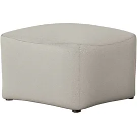 LeGer Home by Lena Gercke Hocker YANI Polyester 65 x 46 x 65 cm Beige