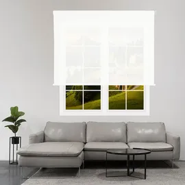 Wellhome Rollo lichtdurchlässig 140 x 175 cm weiß