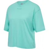 hummel hmlMT Vanja Boxy Kurzarm-t-shirt - pool blue XS