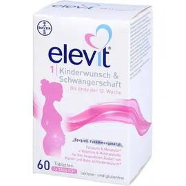 Bayer Elevit 1 Kinderwunsch & Schwangerschaft Tabletten 60 St.