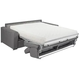 vente-unique - Schlafsofa 4 Vizir - Polyester - grau