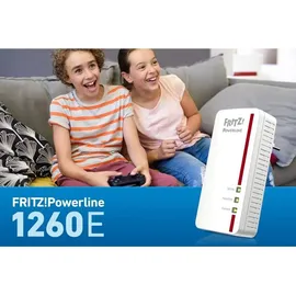 AVM FRITZ!Powerline 1260E 1200 Mbps 1 Adapter 20002789