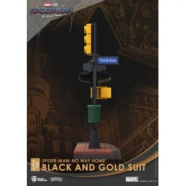 Beast Kingdom Spider-Man: No Way Home D-Stage PVC Diorama 25 cm Gold/Schwarz