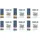 Canson Canson, Heft - Block, Aquarellblock Coton d'Art, 230 x 310 mm, naturweiss 12 Blatt, 300 g/qm, besteht aus 100% Baumwolle, (Blanko)