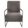 K+W Komfort & Wohnen Cocktailsessel mit bezogenen Armlehnen 62 x 77 x 83 cm Braun