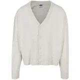 URBAN CLASSICS Eco Mix Boxy Strickjacke Light Grey M