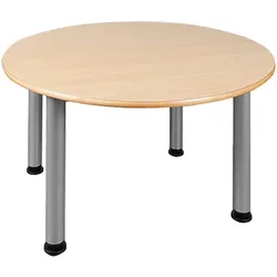 Runder Tisch, Platte mit Schichtstoff