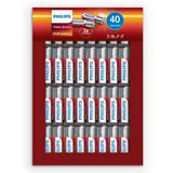 Philips 1x40 Philips Power Alkaline AA Batterie Vorteilspack